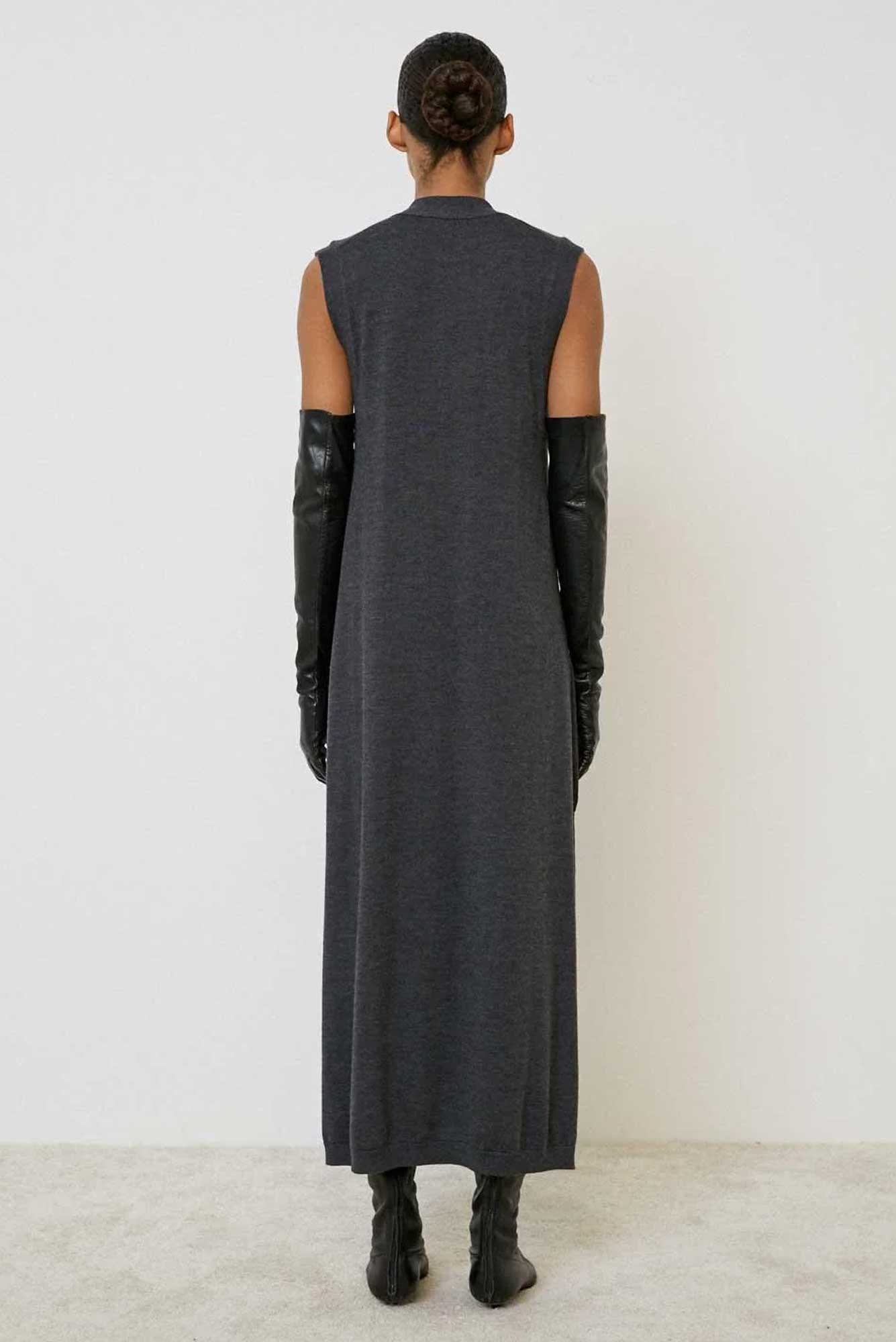 Cardigan lungo con tasche di Meimeij - immagine 4