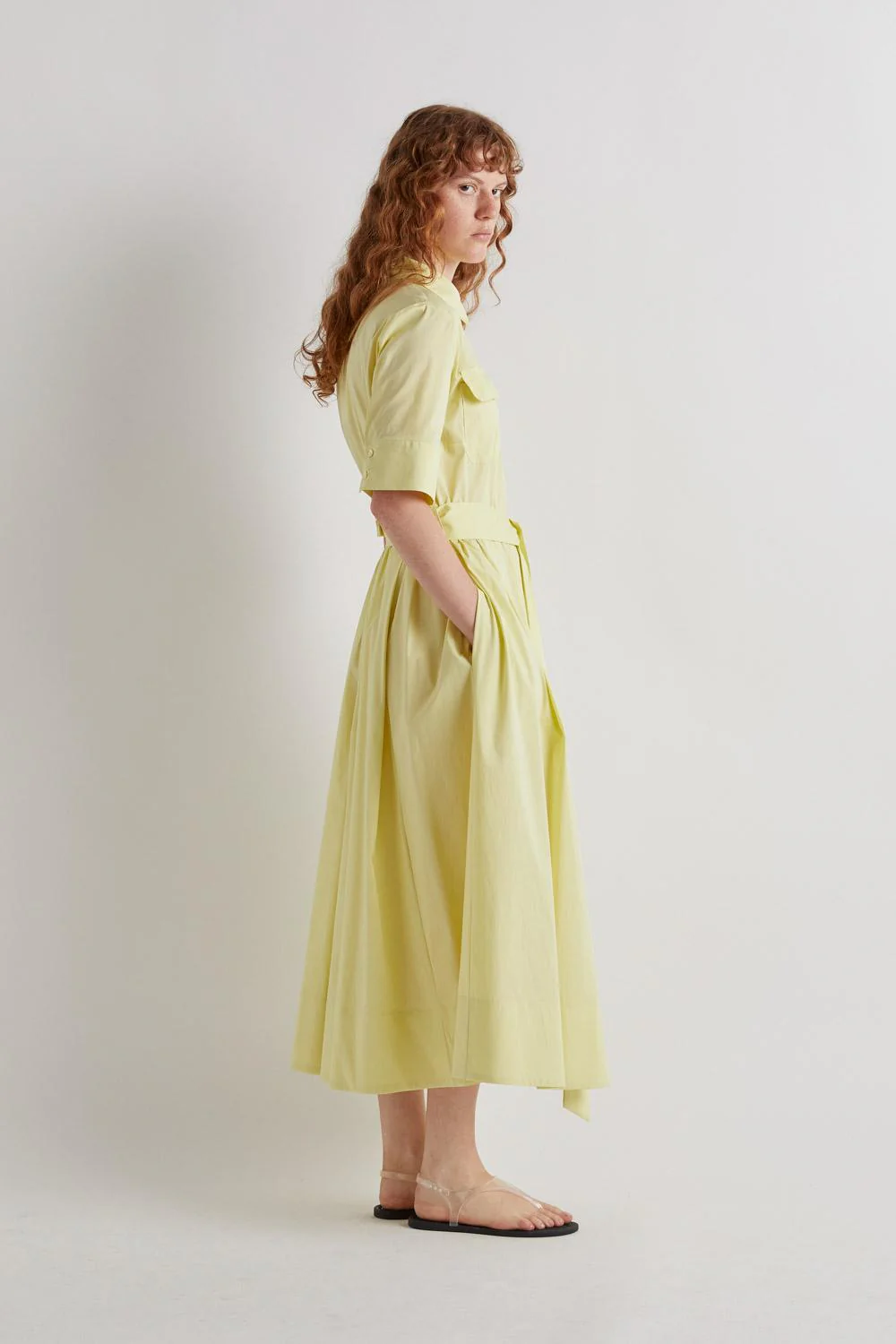 Abito lungo chemisier di Meimeij - immagine 2