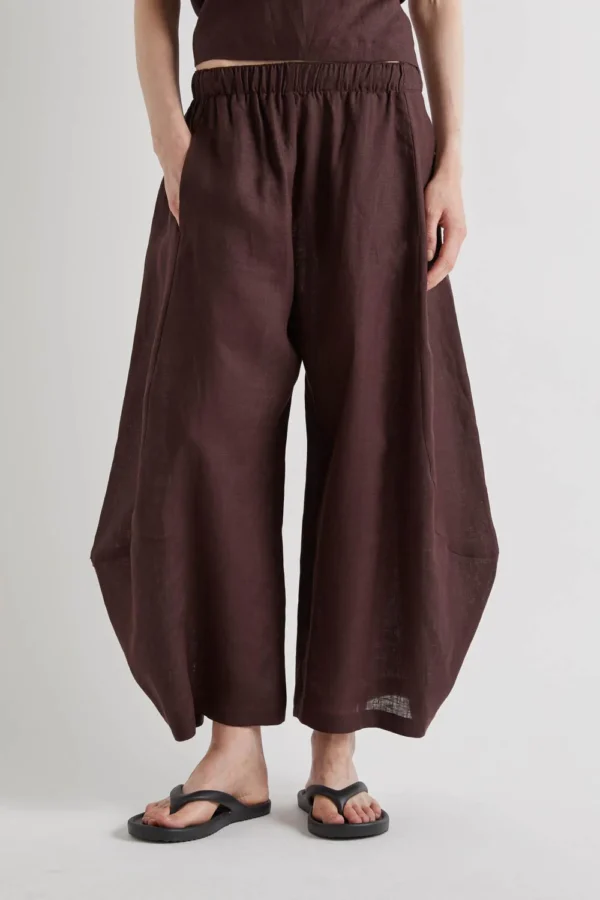 Pantalone balloon in lino di Meimeij