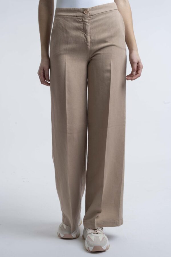 Pantalon ampio in lino di Via Masini 80
