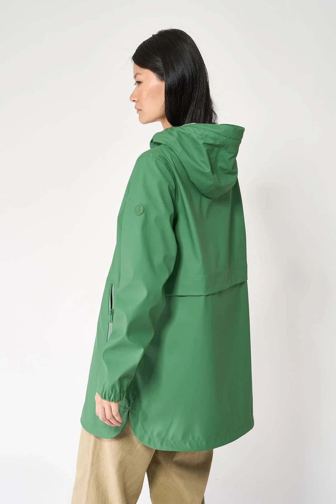 Impermeabile Brouillard - Color Comfrey | Tanta Rainwear - immagine 3