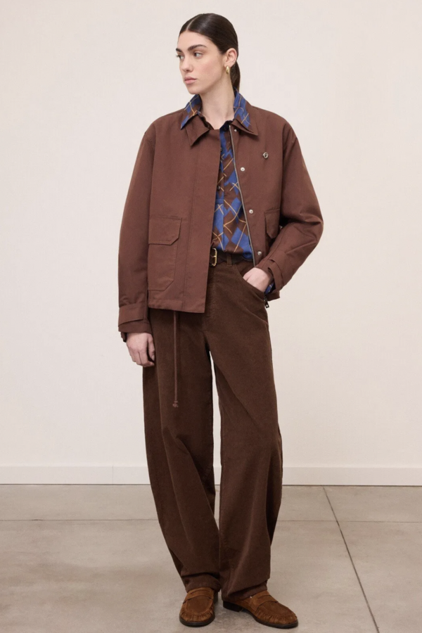 Pantalone balloon in velluto a costine | Ottod'Ame