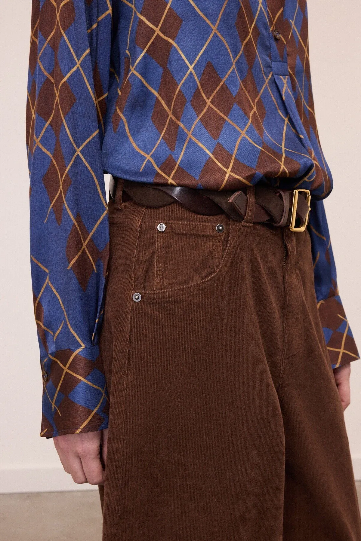 Pantalone balloon in velluto a costine | Ottod'Ame - immagine 4